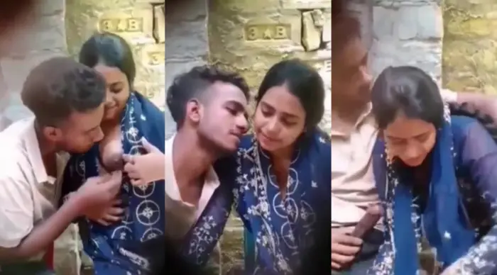 Malayalam Cute Lovers Boob Sucking & Giving Blowjob