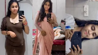 Indian Cute College Gf Showing Naked