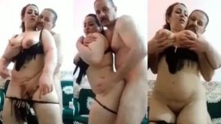 Cute Couple Standing Fucking Hard