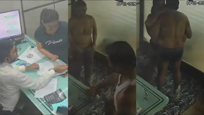 Desi Office Female Assisant Affair With Boos And CCTV