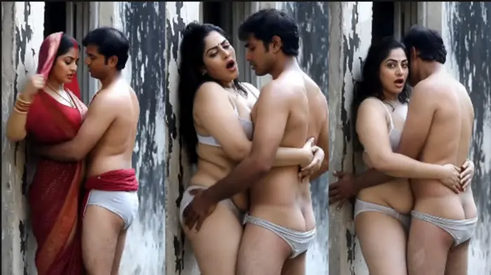 Outdoor Of A Devar Bhabhi In A Ruined House